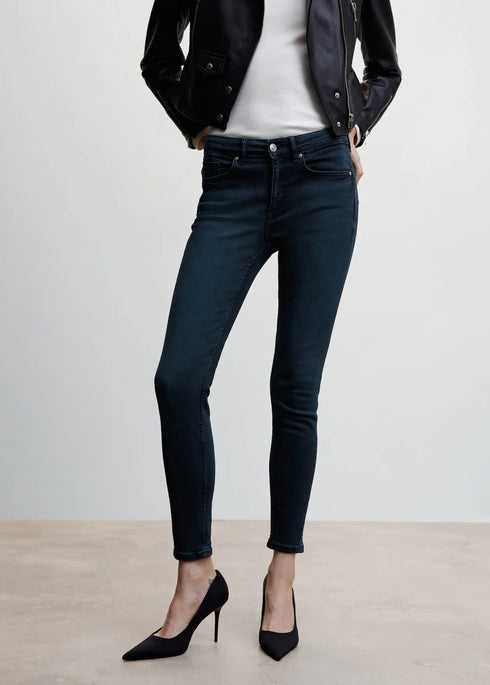 MANGO SKINNY JEANS LOW WAIST TIGHT FIT FULL LEGTH