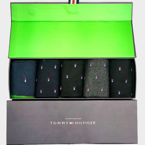 TOMMY-HILFIGER PACK OF 5 SOCKS