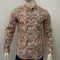 LEEBAADRAH MEN'S FLORAL PRINTED SHIRT