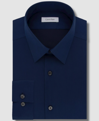 CALVIN KLEIN MEN'S CASUAL COTTON SHIRT