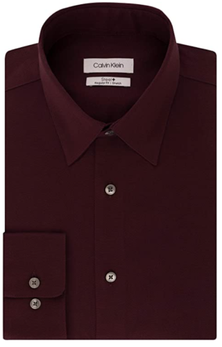 CALVIN KLEIN MEN'S CASUAL COTTON SHIRT